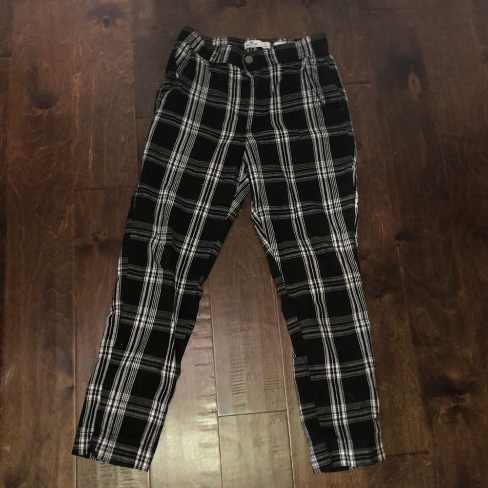 Hollister plaid pants